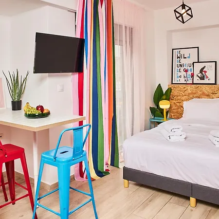 Apartamento Superstudio Pop Art With Free Parking Space By Binobi! *